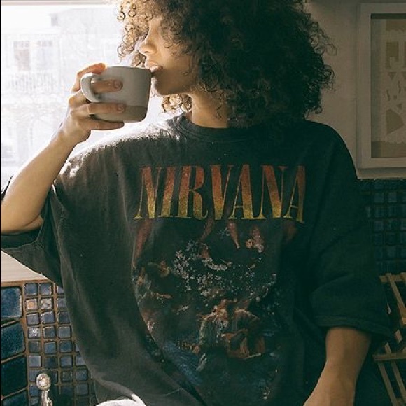 BNWT Nirvana Urban Outfitters Unplugged T-Dress OS - Picture 3 of 5